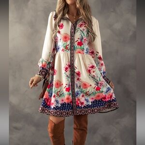 Apricot Garden Dress 👗 NWOT